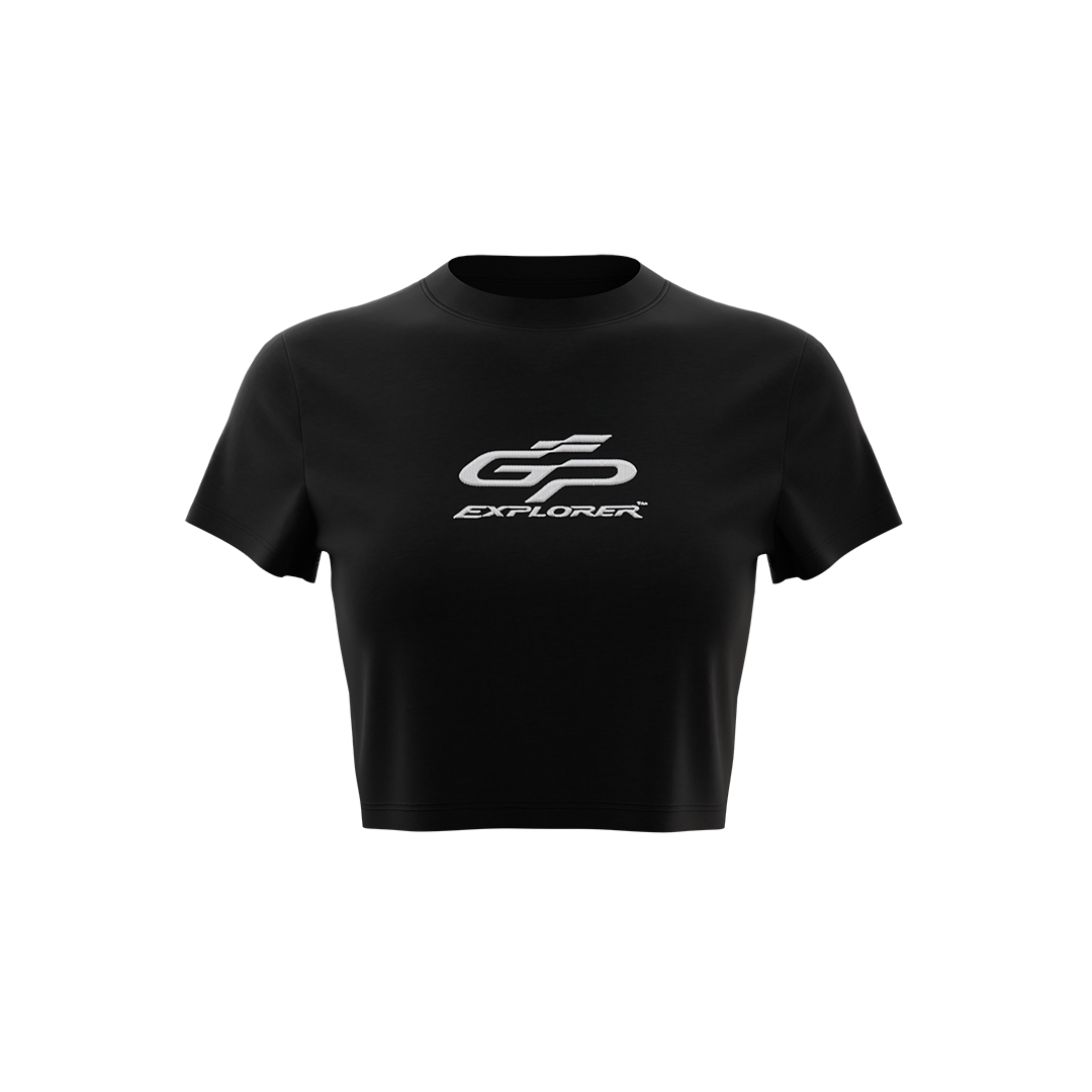 Crop top noir GP EXPLORER 3