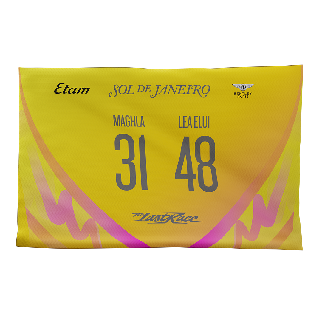 Écurie Sol De Janeiro - MAGHLA / LEA ELUI - Pack maillot / casquette / drapeau / stickers