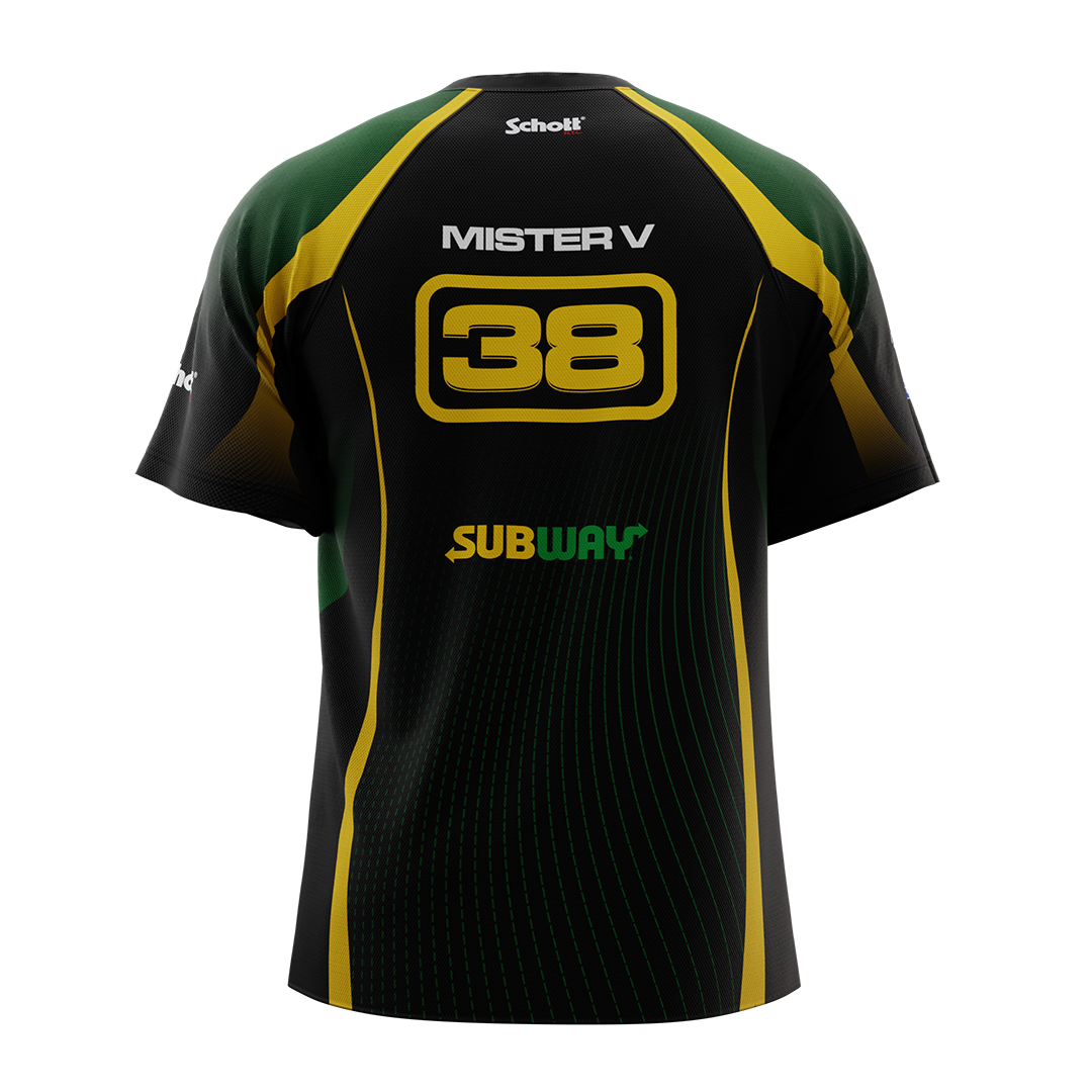 Écurie Subway - MISTER V / PLK - Pack maillot / casquette / drapeau / stickers